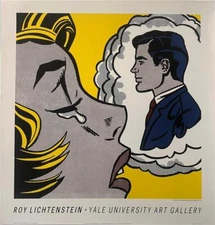 Roy Lichtenstein Thinking of Him Offset Lithograph