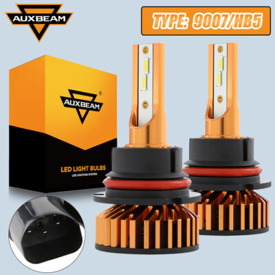 9007 LED Headlights Dual Beam for 2002 2003 2004 2005 Dodge Ram 1500 2500 3500