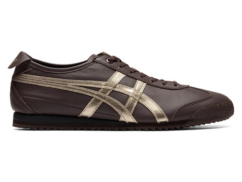 Onitsuka Tiger MEXICO 66 SD 1183A872 204 LICORICE BROWN CHAMPAGNE - Picture 3 of 12