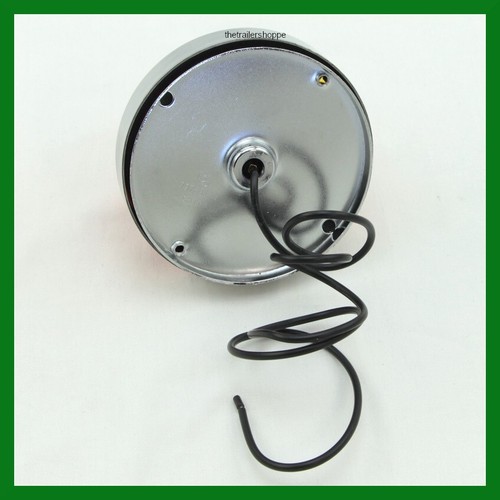 Watermelon Glass Flush Mount Incandescent Kit Semi Trucks Dark Amber -Set of 2 - Picture 3 of 3