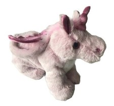 Cartera de peluche abrazable para animales (unicornio rosa)