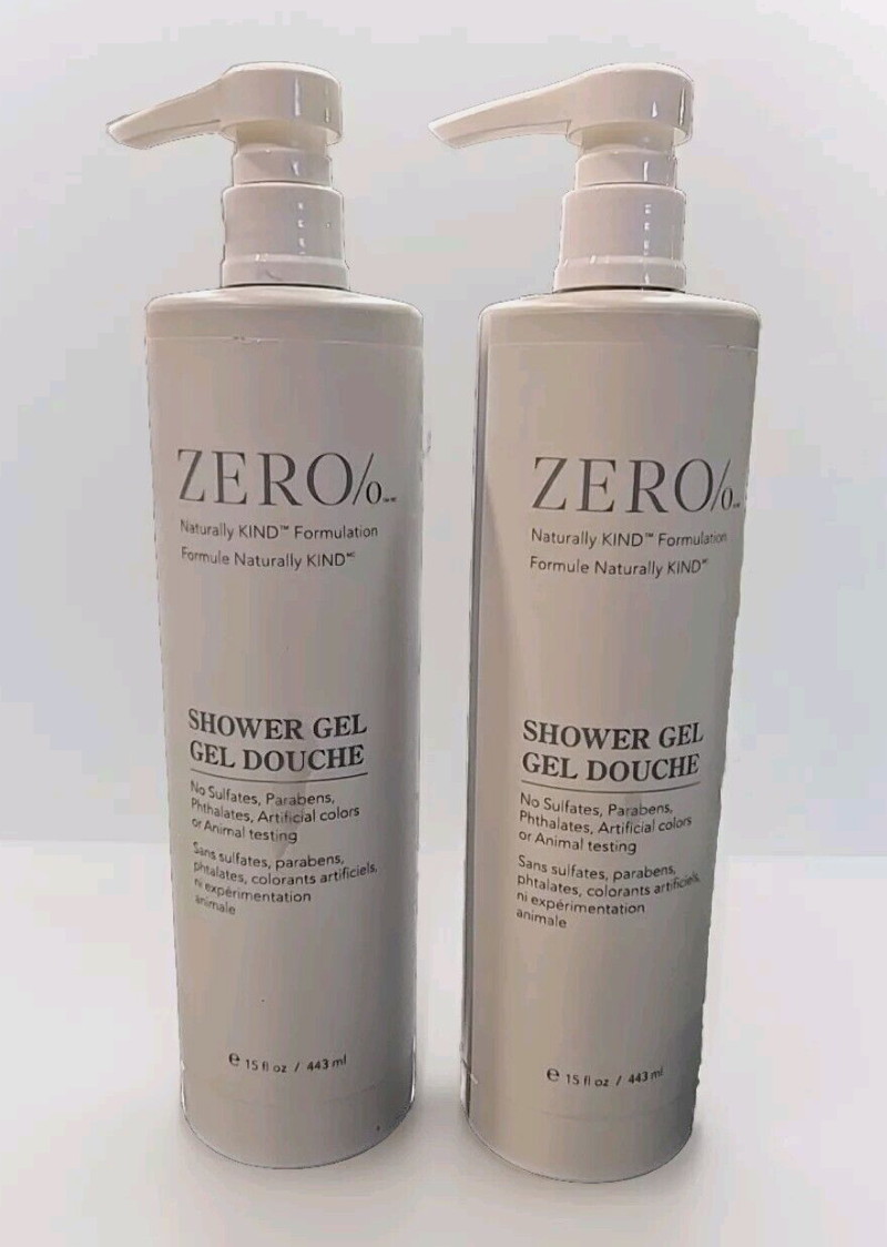 2 Bottles Gilchrist & Soames Zero% SHOWER GEL Made for Hilton