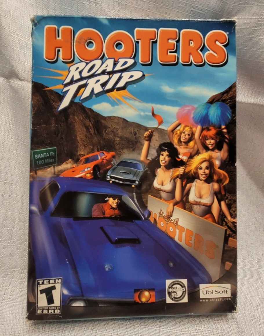 HOOTERS : Road Trip PC Computer Game 2002 Disc EX to Near Mint