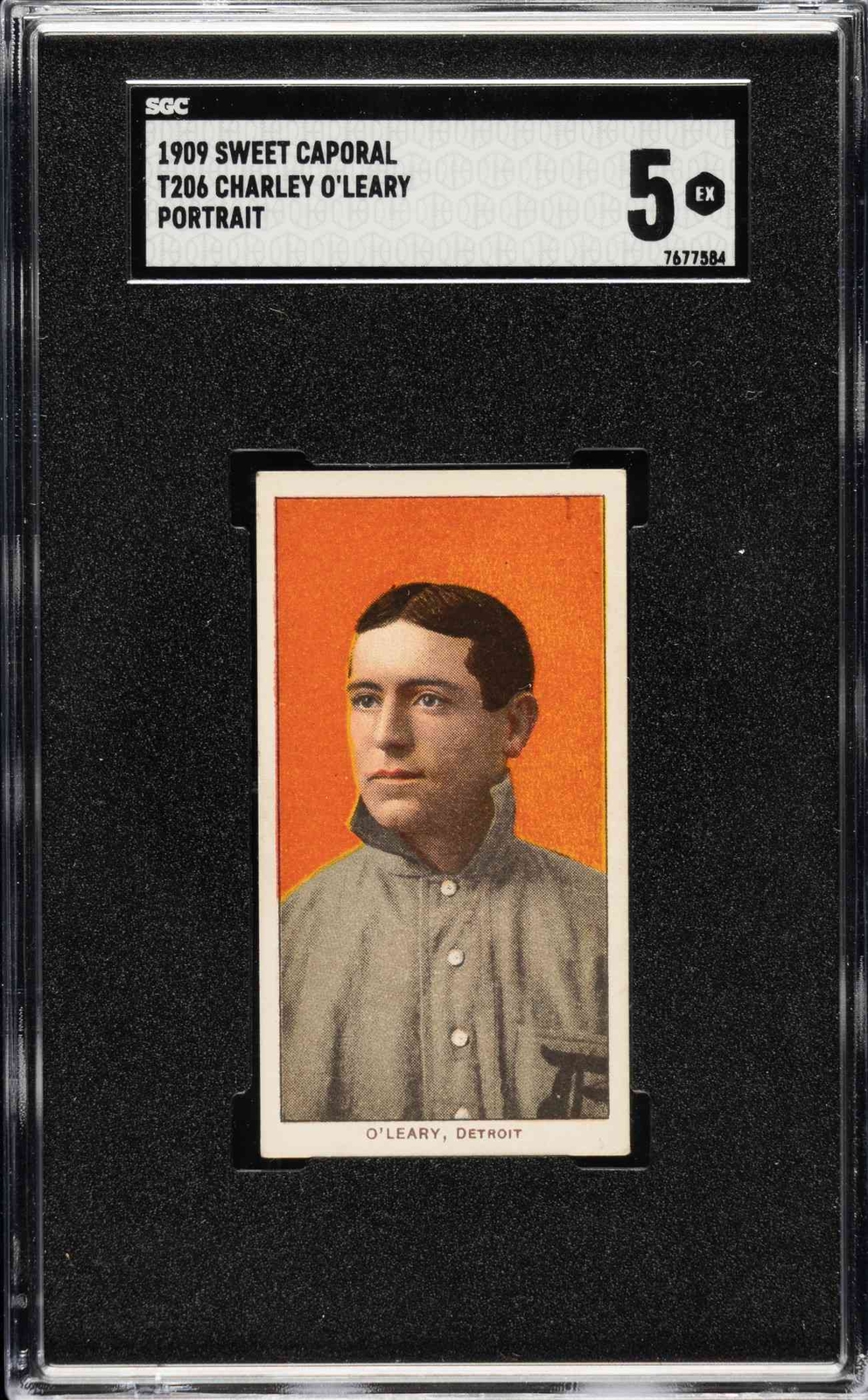 1909 T206 Charley O’Leary - SGC 5