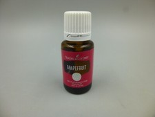 80 FULL YOUNG LIVING 15ML GRAPEFRUIT THERAPEUTIC ESSENTIAL OIL / .05 OZ