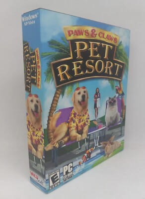 Paws Claws Pet Resort PC Game Windows XP/Vista Brand New
