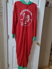 Tipsy Elves Halloween One Piece Jumpsuit Costume Hot Rooster Sauce Medium