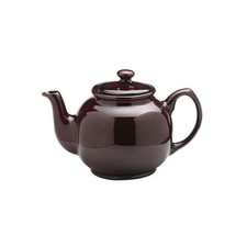 Brown Betty teapot retro tea pot 2 cup capacity Brown gloss ceramic  teapot