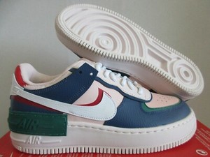 air force 1 shadow with navy white  and  echo pink