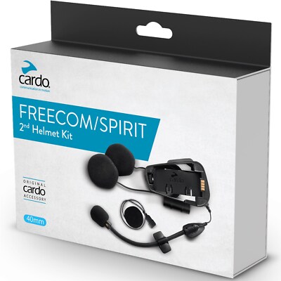 Cardo Freecom/Spirit 2nd Helmet-Kit - Audio-Kit für zweiten Motorradhelm