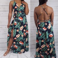 Floral Print Maxi Dress