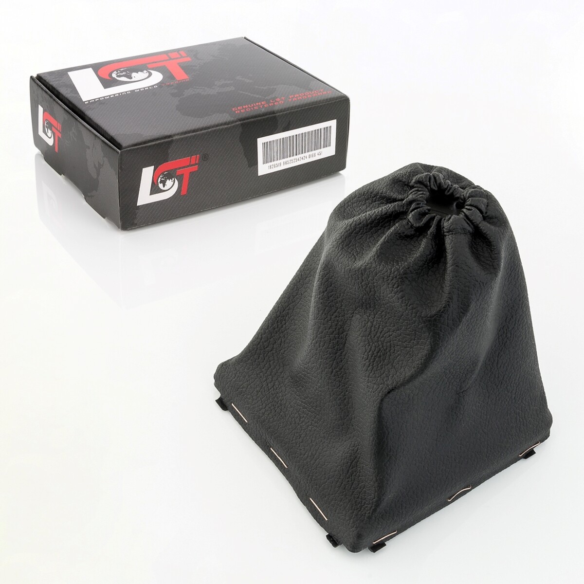 Gear shift boot gear knob black for FORD FOCUS 2 II DA