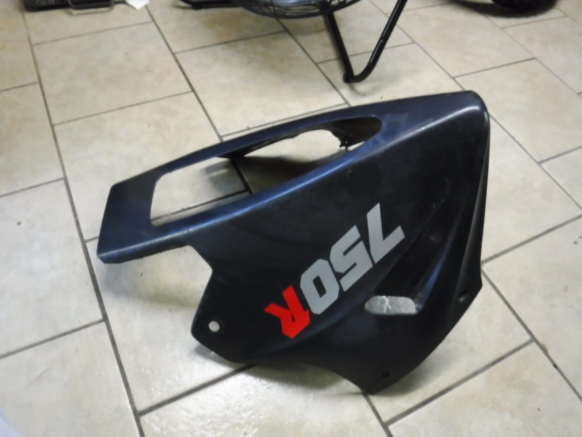 はやや 1987-90 KAWASAKI Ninja ZX750 Left Upper Mid Cowl Fairing