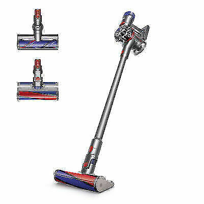 Dyson V8 Cordless Vacuum with 6 accessories Silver/Nickel 400473-01 - Best  Buy