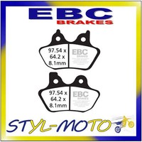FA400 BeläGe Organica Vorderseite Links Ebc Hd Harley Xl 883 R Sportster R