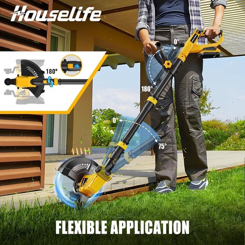 Cordless Weed Trimmer and Leaf Blower Combo Kit Compatible with Dewalt 20V Max B - Picture 5 of 8