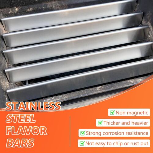 Bruciatore 22,5" Flavor Bars 28" per Weber Spirit E310 E320, Genesis Silver Gold B/C - Foto 17 di 20