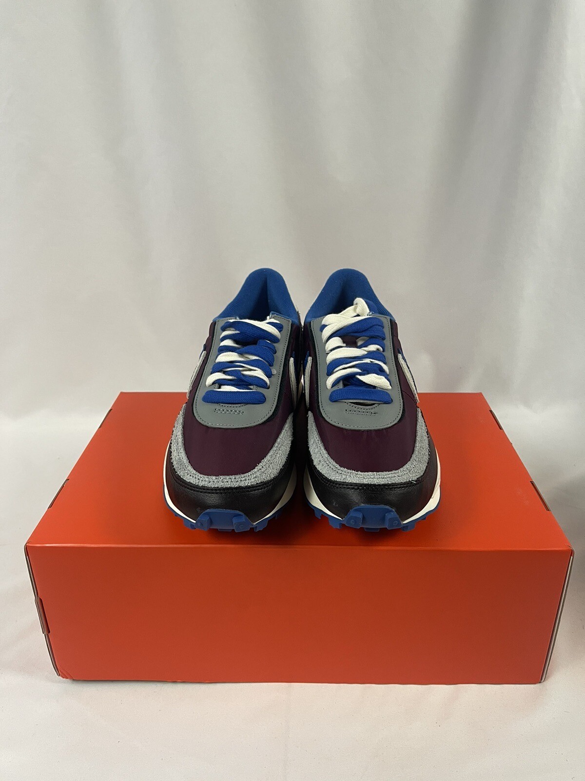 SACAI X NIKE Nike x Sacai x Undercover LD Waffle Night Maroon Royal DJ4877 600 da uomo taglia 9