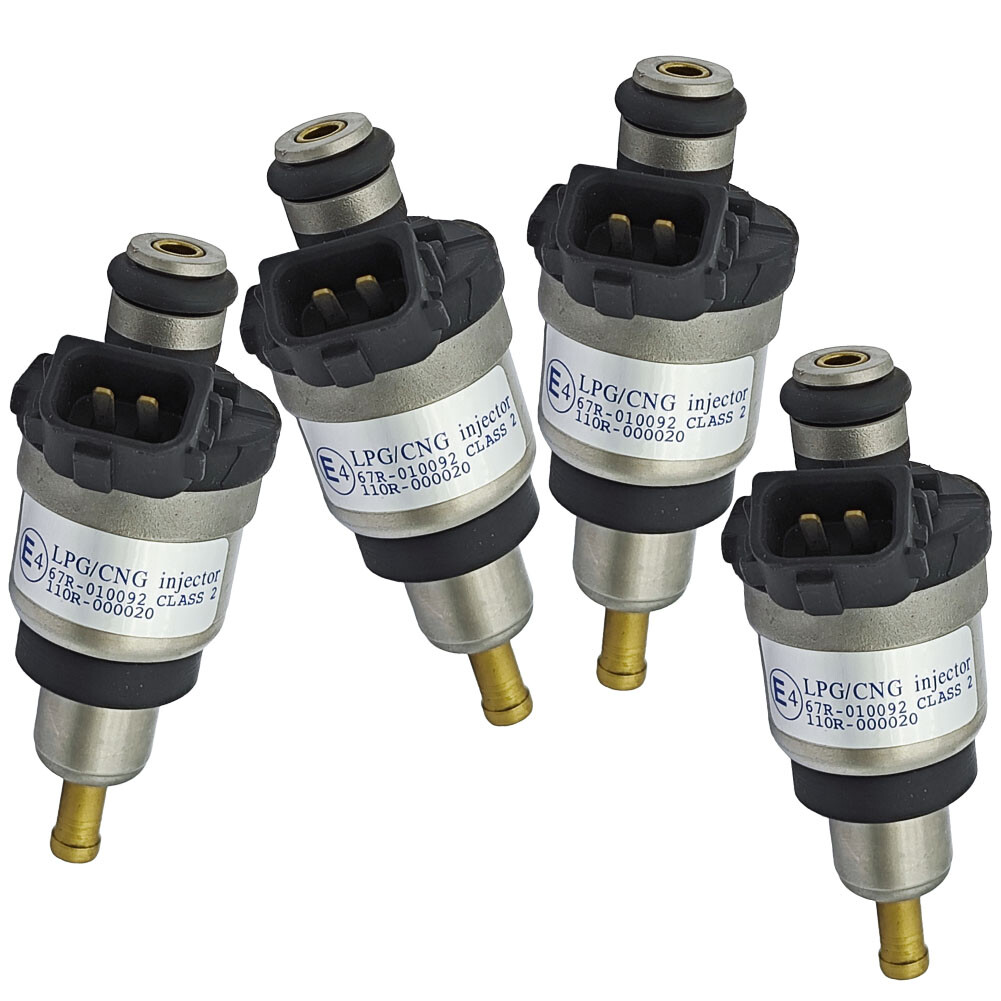 4 Piezas Inyector Inyector 67R-010092 Para GLP GNC Keihin 110R-000020