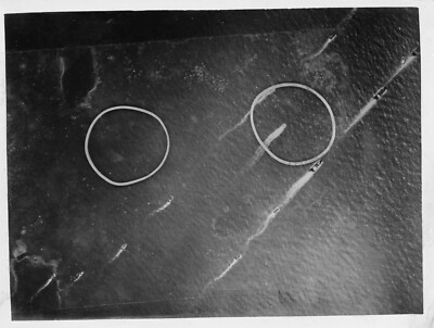 ALLIED INVASION FLEET - Original Flugzeugbild