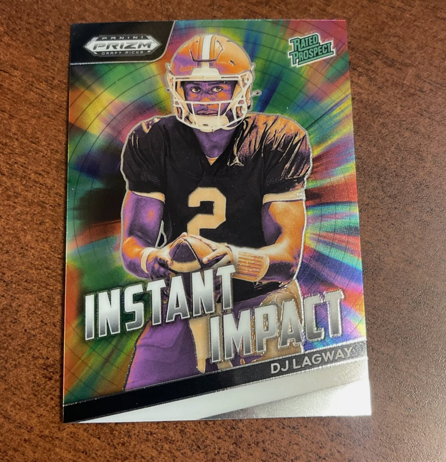 Dj Lagway 2024 Panini Prizm Draft Picks Instant Impact Rated Prospect