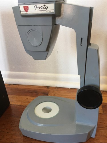 AO Forty 40 American Optical Spencer 10-20x Stereozoom Microscope and Case Nice! - Picture 11 of 15