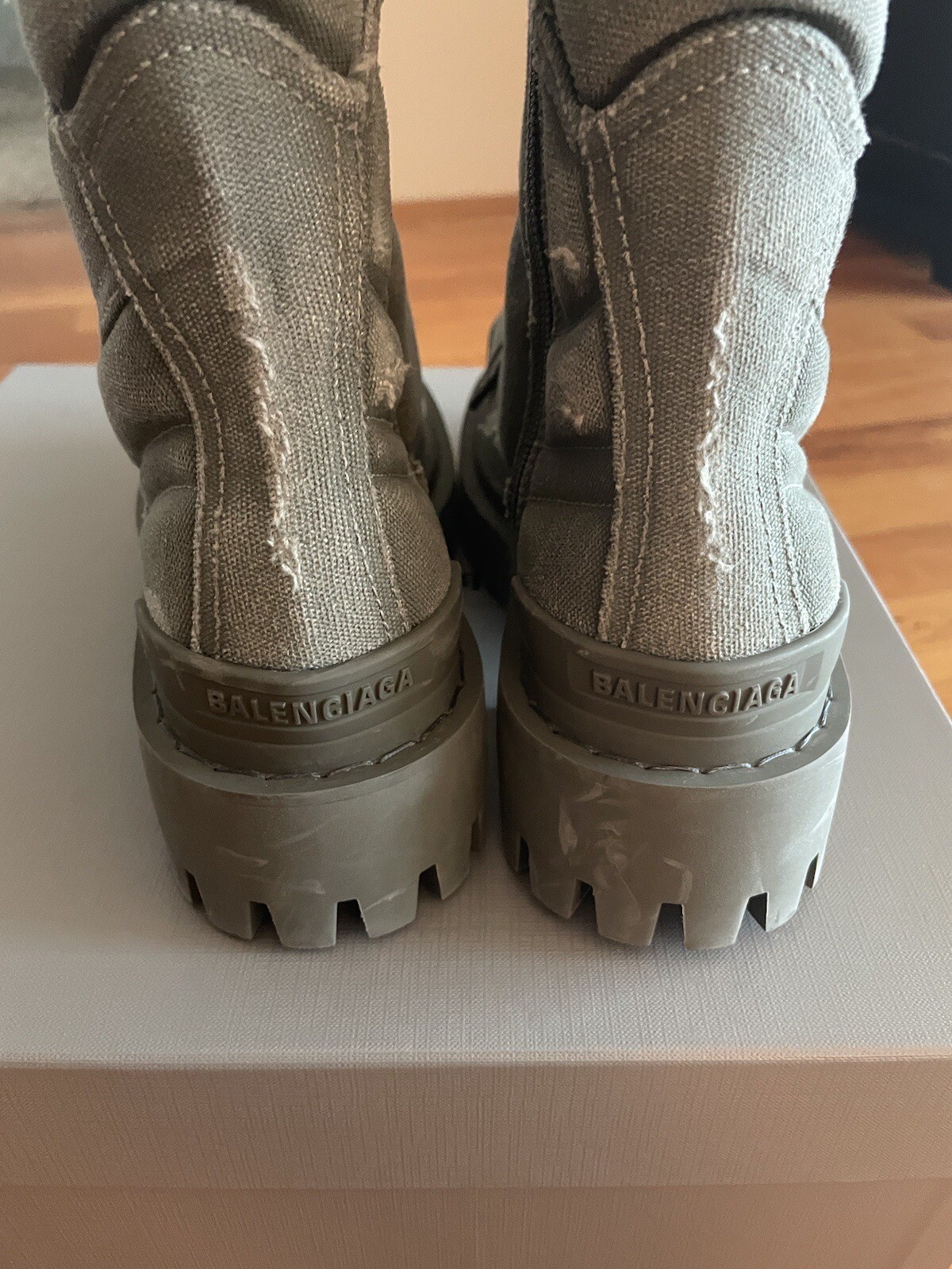 balenciaga canvas strike