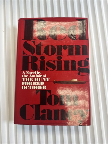 RED STORM RISING by Tom Clancy/1st Ed/HCDJ/Literature/Fiction/Adventure ...