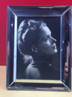 petit cadre à poser avec photo Studio Vallois, déco chambre d'hôte manoir - Photo 1/3