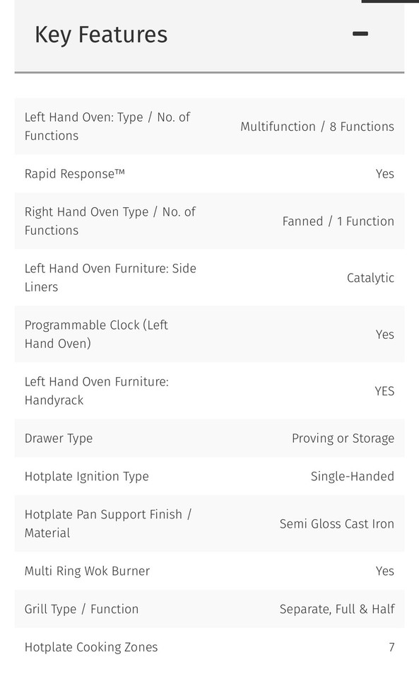 Rangemaster CDL110DFFBL/B Classic Deluxe 110cm 5 Burners Dual Fuel