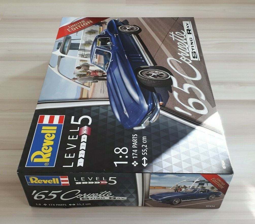 65 Chevy Corvette Sting Ray in scale 1:8 | NEVER OPENED | eBay