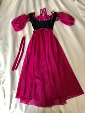 Magenta Fairy Child M Dance/Halloween Dress