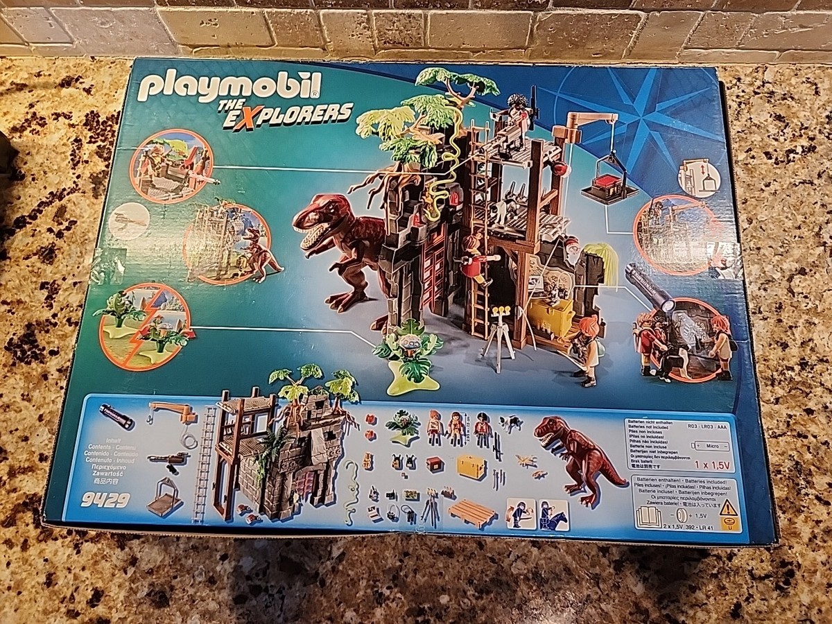 PLAYMOBIL Hidden Temple with T-Rex (9429)