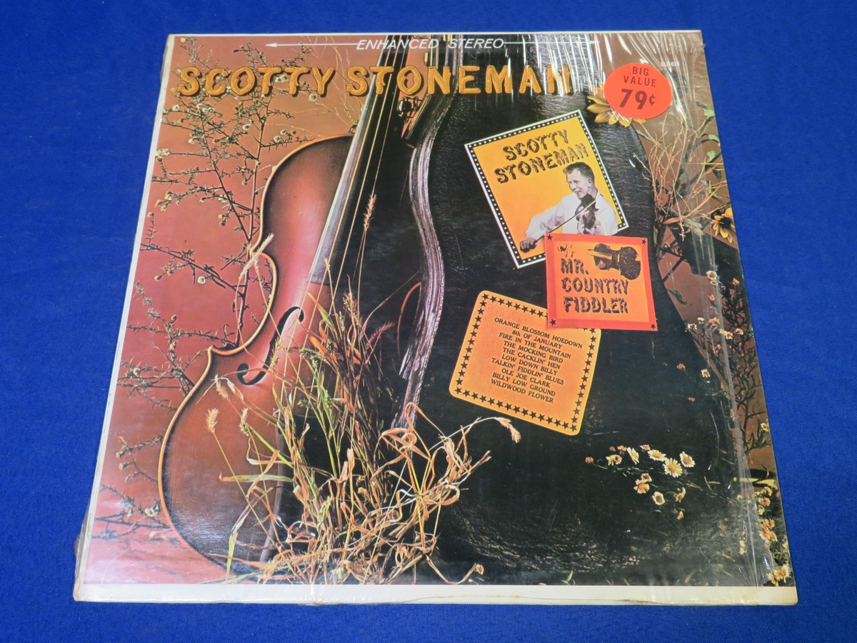 Mr. Country Fiddler--Scotty Stoneman--Record LP Vinyl--1967