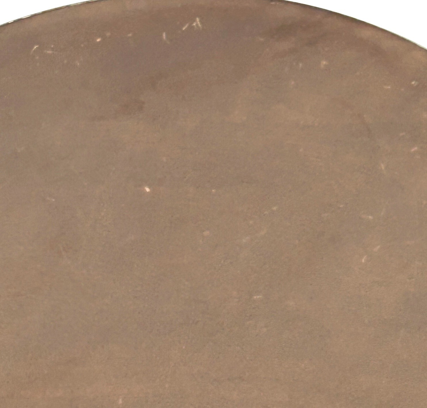 VINTAGE Ethan Allen American Tradition Wood Formica Lazy Susan w/ Glass Top 20"