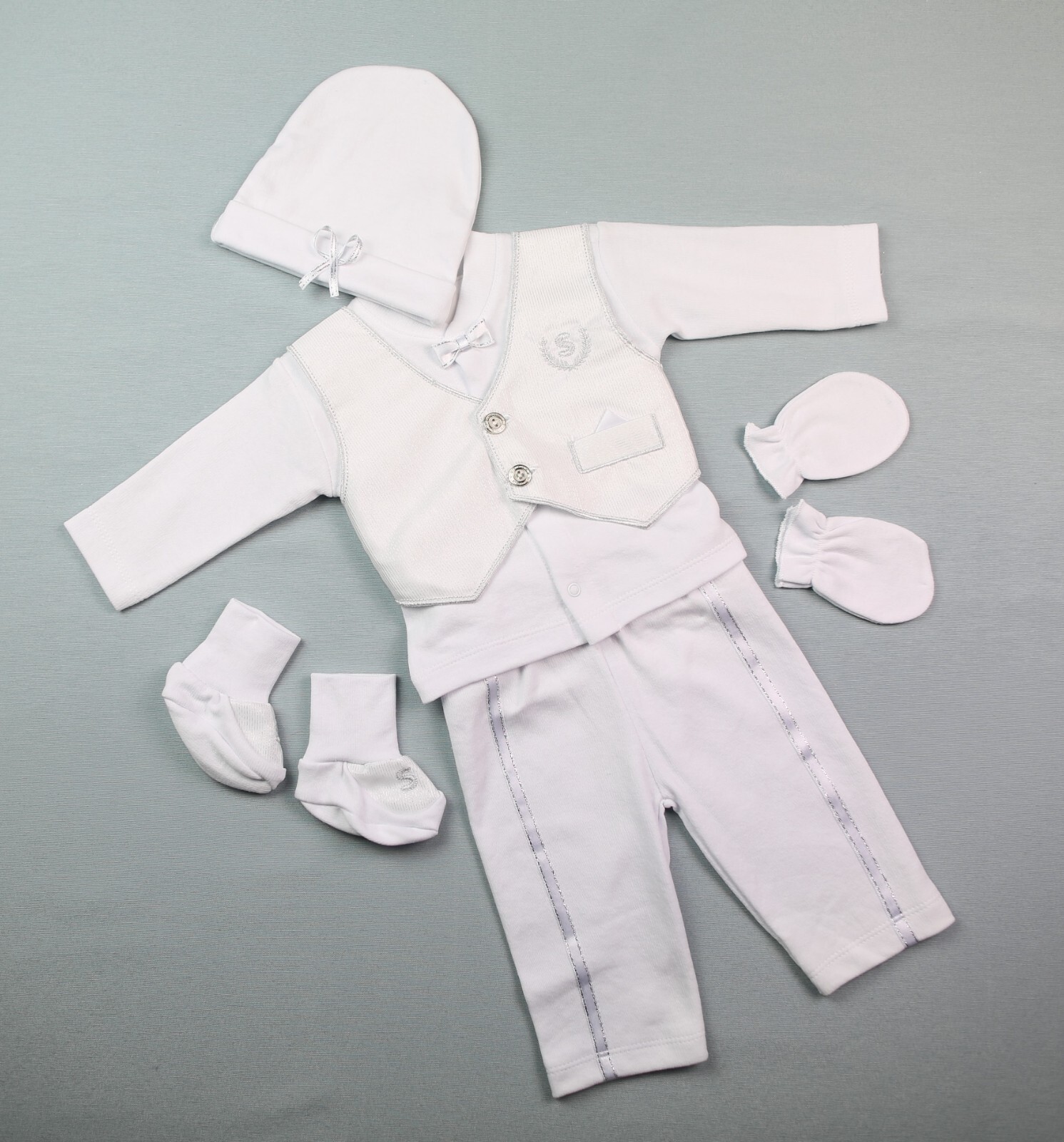 Baby Set Junge Party Hochzeit Taufe Kleidung