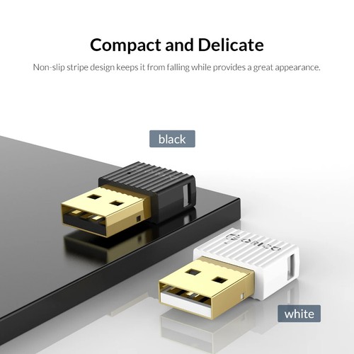 ORICO Mini USB Bluetooth 5.0 Adapter Wireless Dongle Receivers Music Transmitter - Photo 24/26