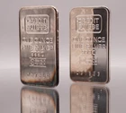 ONE Credit Suisse FAILED BANK 1oz 999 FINE Silver bar C3249