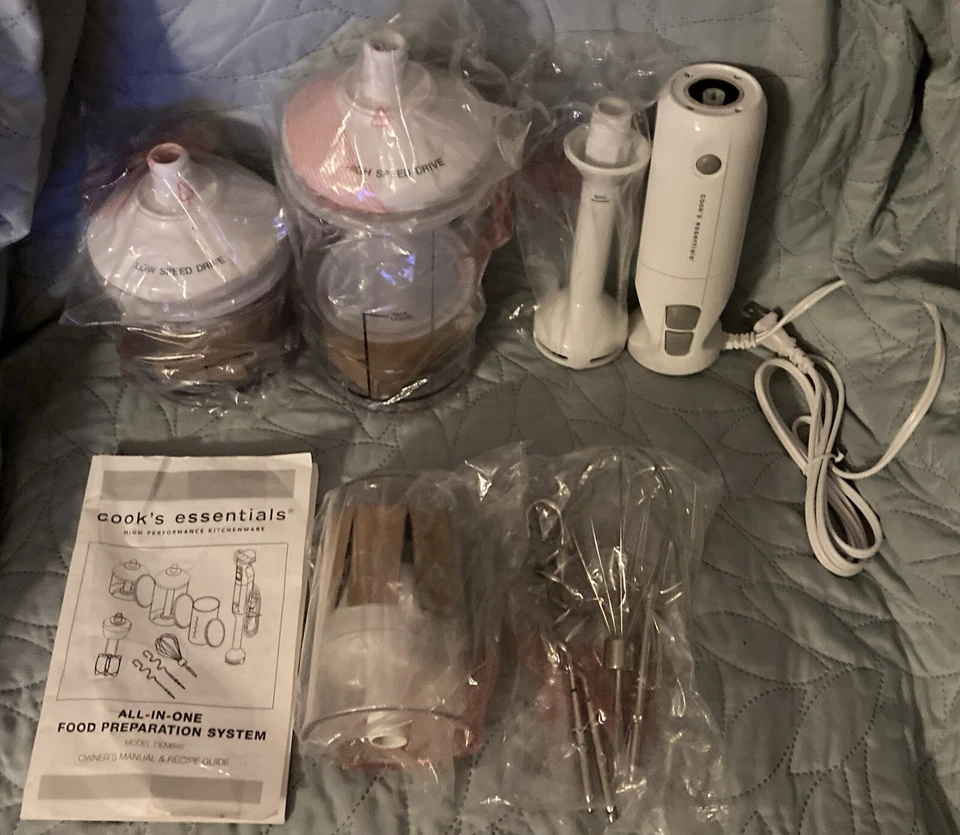 Cook’s Essentials All-In-One Food Preparation System, Model CEM848 NEW - Image 3 of 4