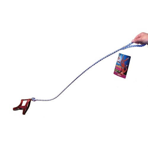 INVISIBLE WALKING DOG LEASH Joke Gag Prank Toy Funny Gift Clown Wire Harness NEW - Picture 6 of 13