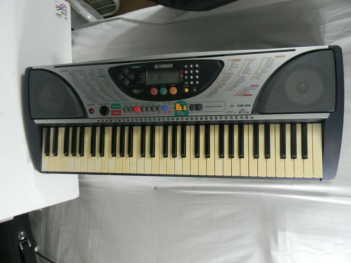 Yamaha PSR-240 電子キーボード 61鍵 Yamaha PSR-240 電子キーボード 61鍵 - メルカリ