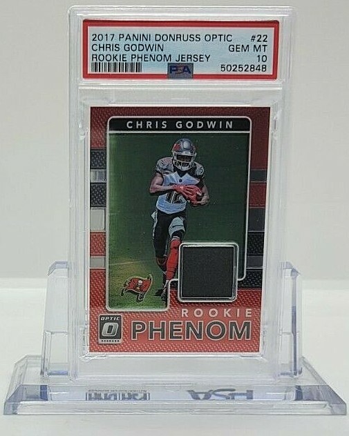 Chris Godwin Panini Donruss Optic Rookie Phenom Jersey #22 Base