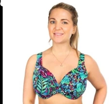 Sunseeker Jungle Chalk  Cup Top Multi Size8 Dcup New With Tag