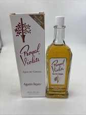 Vintage Royal Violets Agustin Reyes Way De Cologne 75th Anniversary 1927-2002
