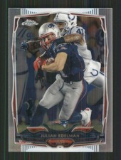 2014 Topps Chrome #105 Julian Edelman New England Patriots 41597