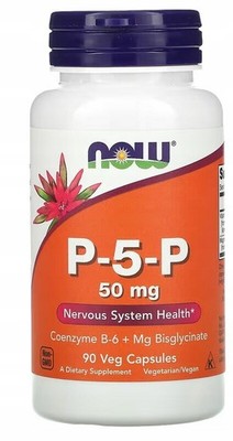 NOW FOODS P-5-P 50 mg 90 Kapseln AKTIVES VITAMIN B-6