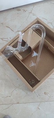 Neues Glas Lily Pipe Set mit integriertem Skimmer   17 mm