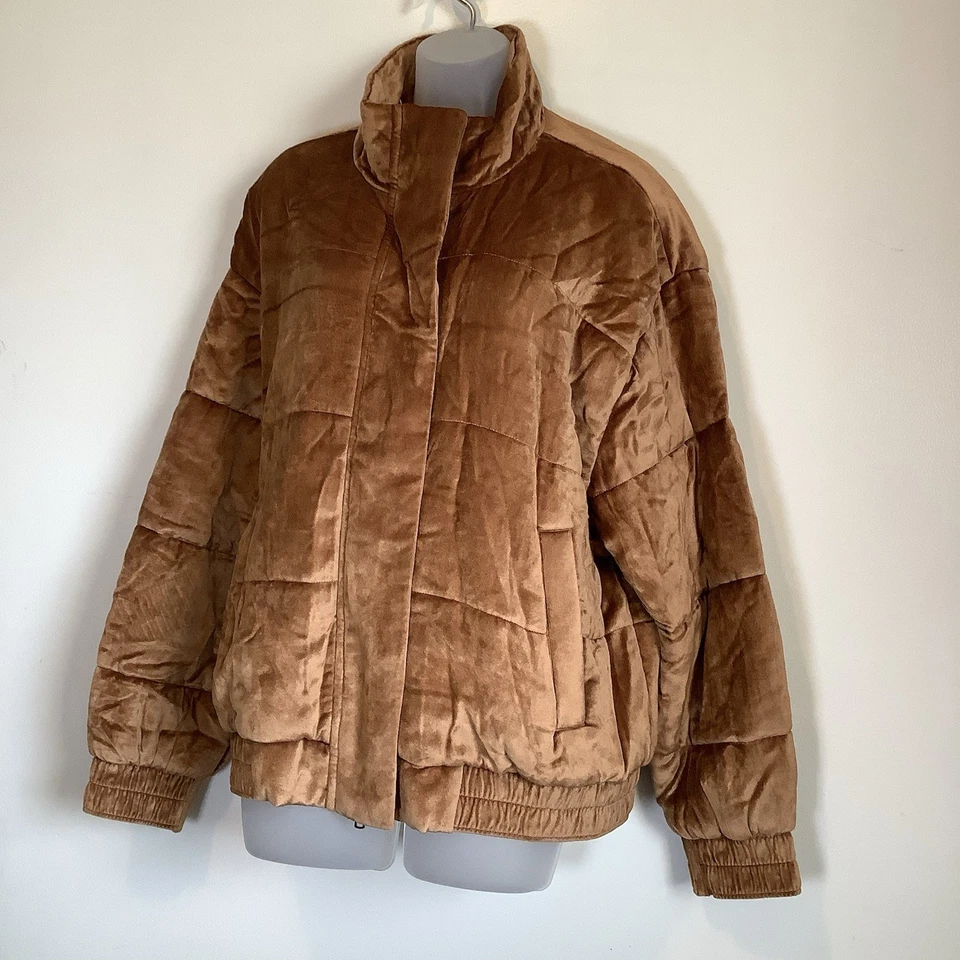 Lou & Grey’s Marrón Mujer’s SIGNATURE Super SOFT FELPA PUFFER X-LARGE Acolchado Foto 3 de 4