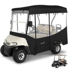 WEIMELL Golf Cart Enclosure 4-Passenger EZGO RXV Waterproof Windproof Rain Cover