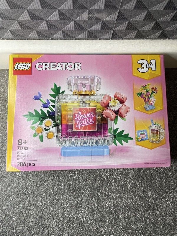 Lego Creator 31383 Floral Decor Perfume Bottle 3-in-1 Set Brand New Sealed Box